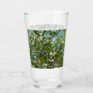 Verre Branche of Dogwood Blossoms Spring Trees