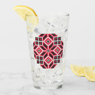Verre Broderie ukrainienne