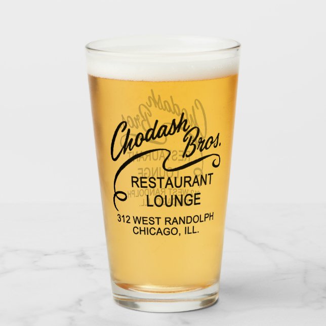 Verre Bros Chodash. Restaurant, Chicago, Illinois (Devant (rempli))