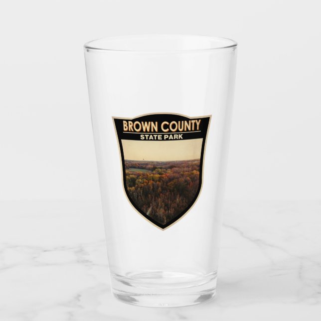 Verre Brown County State Park Indiana Badge (Devant)