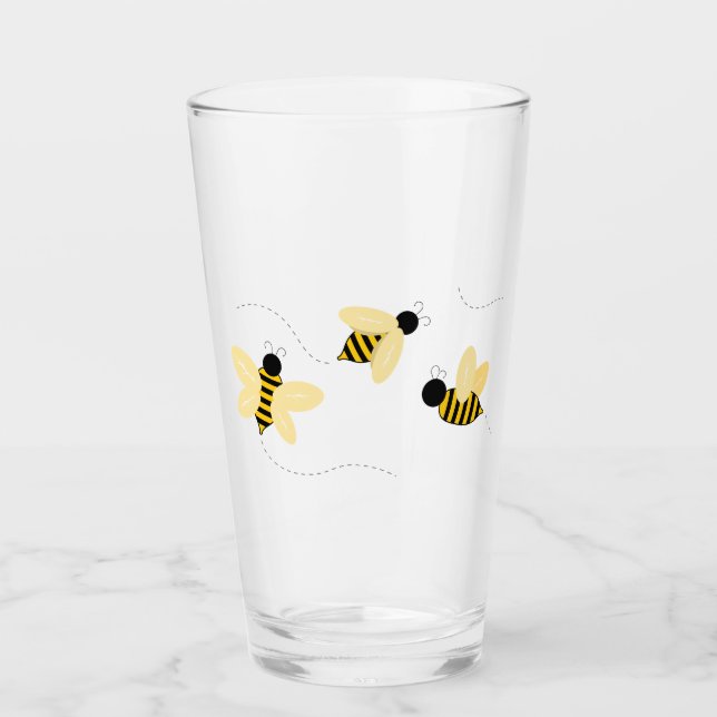 Verre Bumble Bees (Devant)