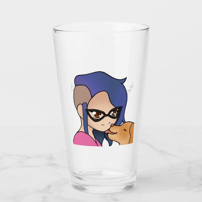 Verre Buster et Betty Pint (Devant)
