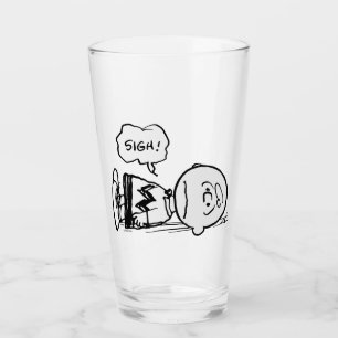 Verre cacahuètes   Charlie Brown est en panne