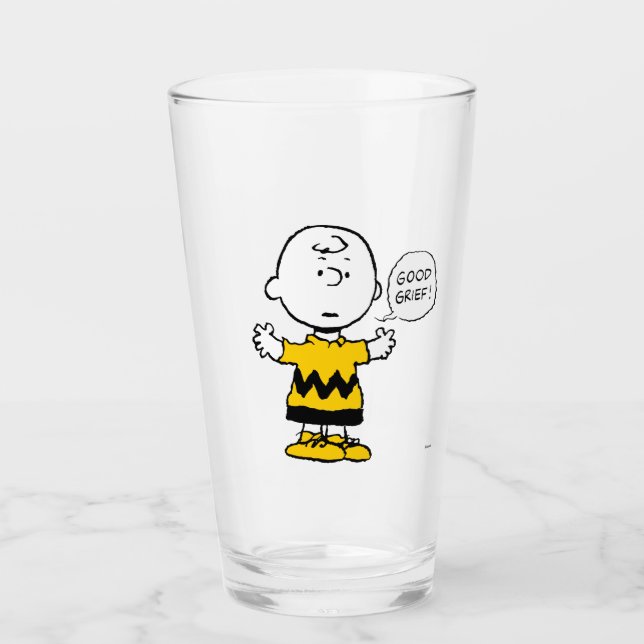 Verre cacahuètes | Good Grief Charlie Brown (Devant)