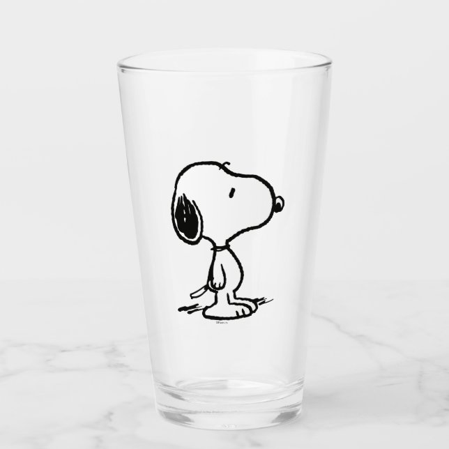 Verre cacahuètes | Snoopy (Devant)