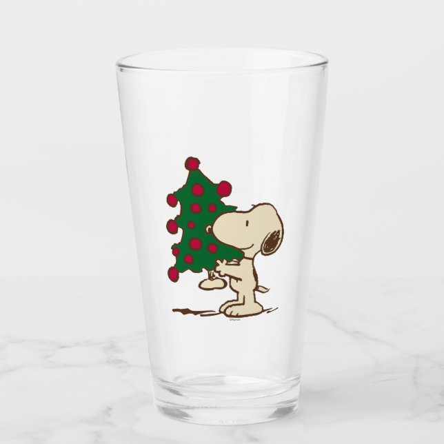 Verre cacahuètes | Snoopy Christmas Tree (Devant)