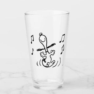 Verre cacahuètes Snoopy Dancing