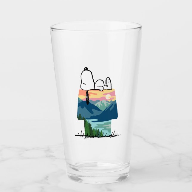 Verre cacahuètes | Snoopy Dog House Go Wild (Devant)