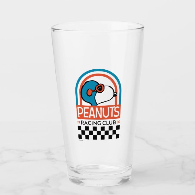 Verre cacahuètes | Snoopy Racing Club (Devant)