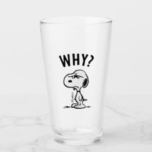 Verre cacahuètes   Snoopy Se Demande Pourquoi ?