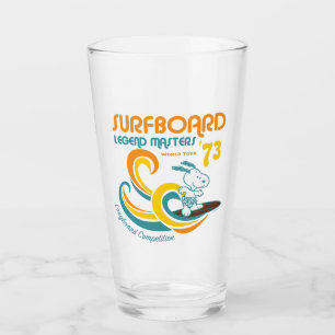 Verre cacahuètes   Snoopy Surboard Longboard Competition