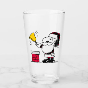 Verre cacahuètes Snoopy & Woodstock Père Noël Bell Rin