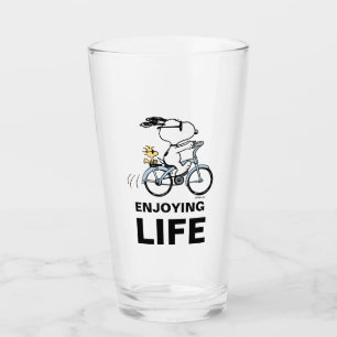 Verre cacahuètes   Vélo Snoopy & Woodstock