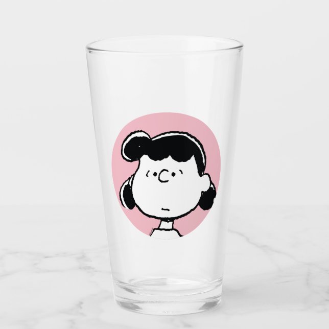 Verre cacahuètes | Visages de Lucy (Devant)