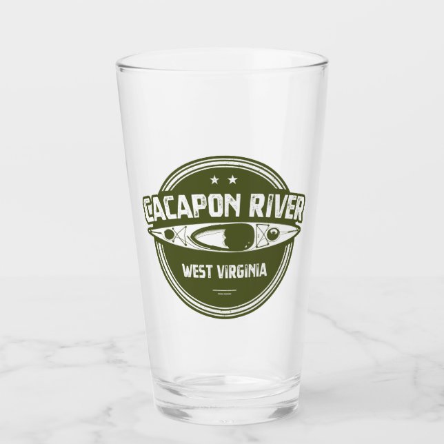 Verre Cacapon River (Virginie-Occidentale) (Devant)