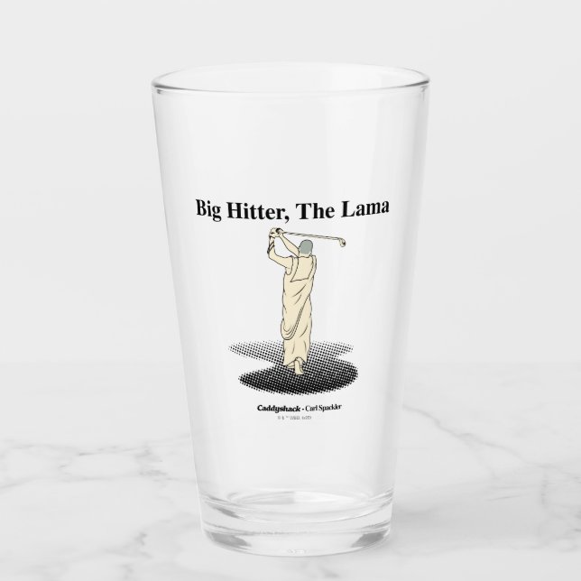 Verre Caddyshack | Big Hitter, Le Lama (Devant)
