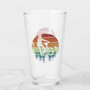 Verre Cadeau cycliste Retro Vintage BMX Dirt Bike Racer