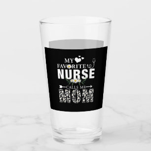Verre Cadeau de l'infirmière  Mon infirmière préfér