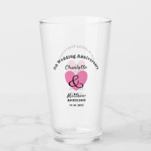 Cadeau du 5e anniversaire du Mariage personnalisé