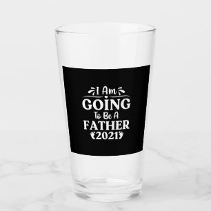 Verre Cadeau fête des pères   Je Vais Être Un Père