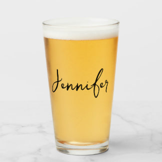 Verre Cadeau personnalisé Votre nom Mariage