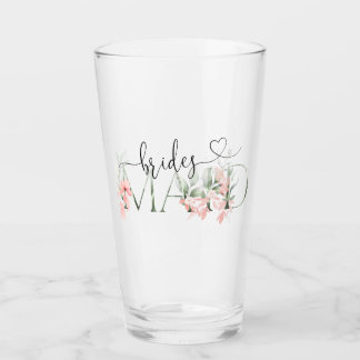 Verre Cadeaux de demoiselle d'honneur Floral Tumbler mar