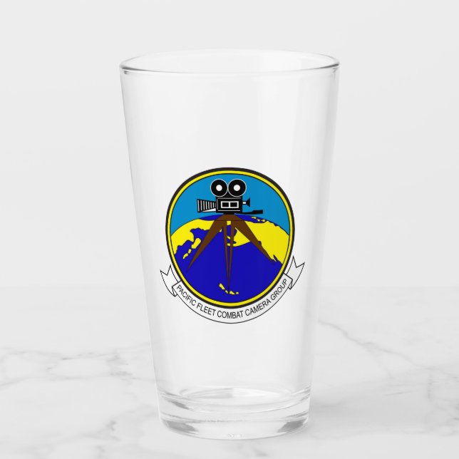 Verre Caméra de combat de la flotte du Pacifique Tumbler (Devant)