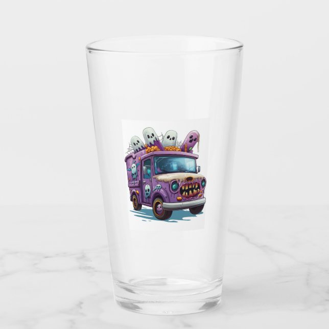 Verre Camion à glace hanté (Devant)