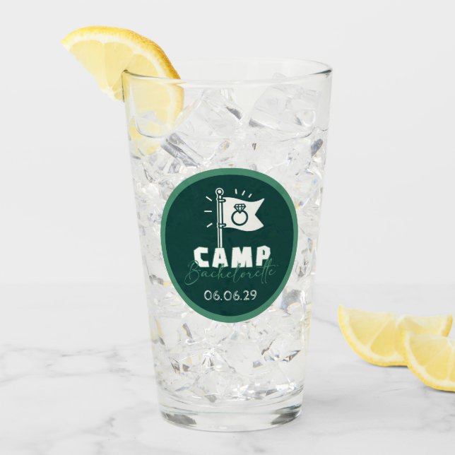Verre Camp de filles (Devant glace)