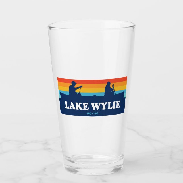 Verre Canoë du lac Wylie Caroline du Nord (Devant)