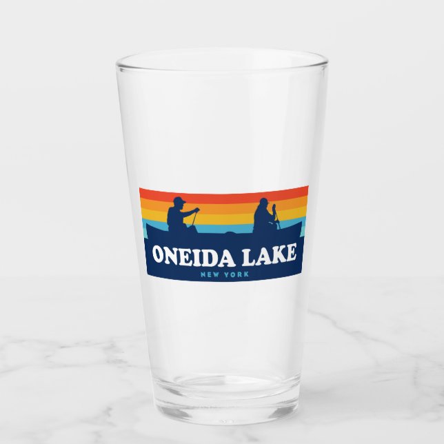Verre Canot Oneida Lake New York (Devant)