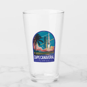 Verre Cape Canaveral Florida Illustration Art de Voyage
