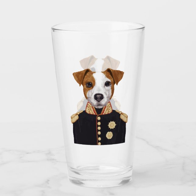 Verre Capitaine Jack Russell (Devant)
