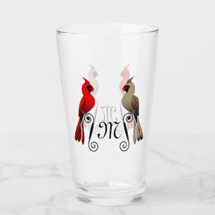 Verre Cardinal du Nord SongBird