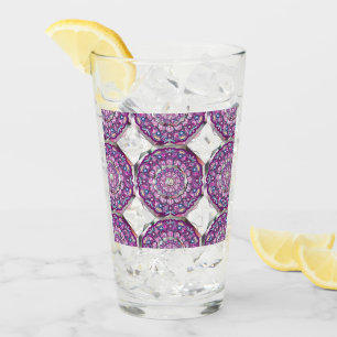 Verre Cardinal rouge Rosace