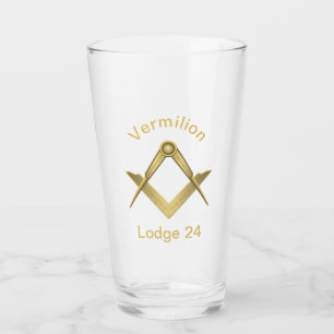Verre Carré et boussole
