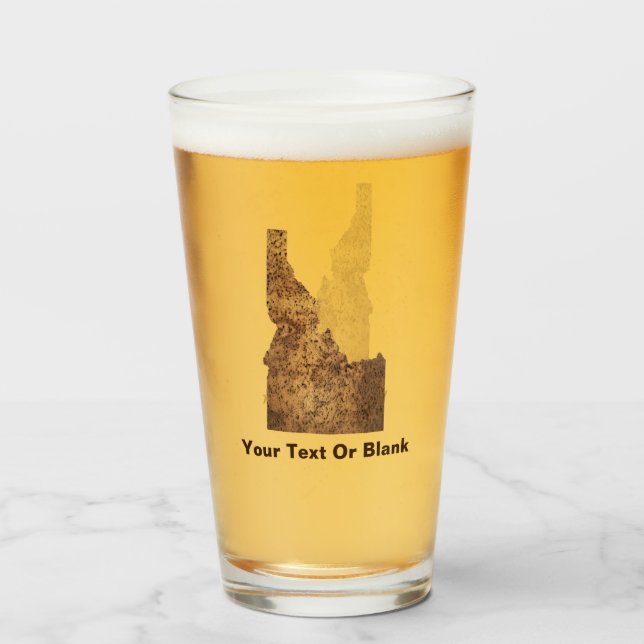 Verre Carte Idaho Spud (Devant (rempli))