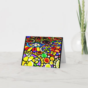 Verre carte pour notes-Louis Tiffany 14