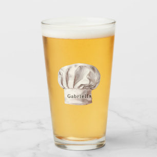 Verre Casquette blanche de chef