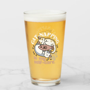 Verre Cat-Napping Est Mon Citation De Cat Mignonne D'Aut