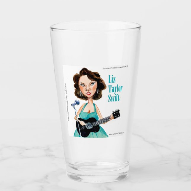 Verre Célébrité soigneusement mélangée bouge vite (Devant)