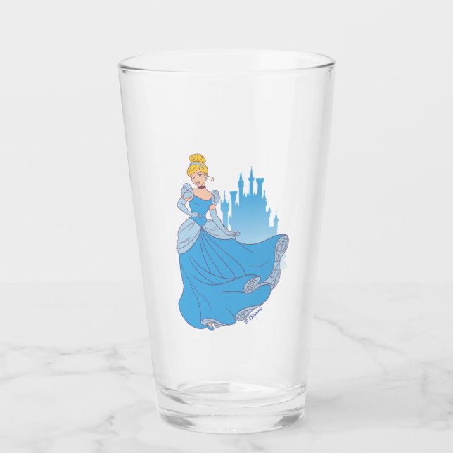 Verre Cendrillon & Château Graphisme (Devant)