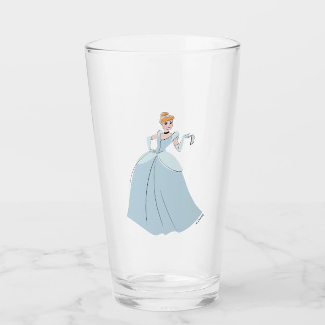 Verre Cendrillon Moment magique (Devant)