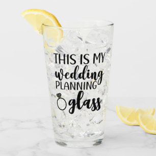 Verre C'est ma mariée de planification Mariage pour être