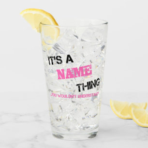 Verre C'est un nom que vous ne comprendriez pas