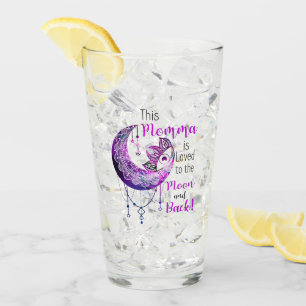 Verre Cette Momma est aimée à la lune et à l'arrière