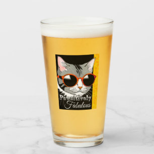 Verre Chat à la mode