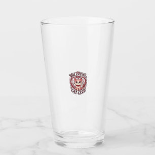 Verre Chat de la Saint-Valentin Dessin drôle pour amateu