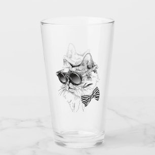 Verre Chat frais