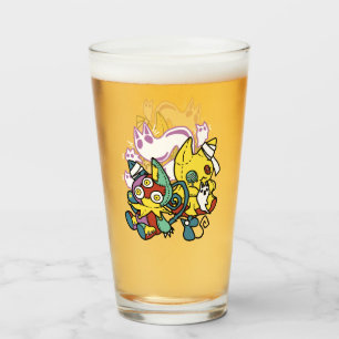 Verre Chats déplaisants Halloween Art : Paw-sitly Fright